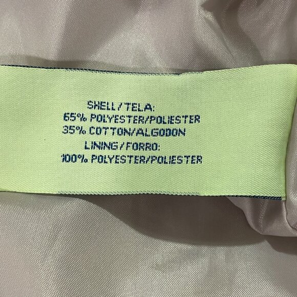 MACKINTOSH Lightweight Raincoat Lined Snap Front, Khaki - M - Picture 9 of 10